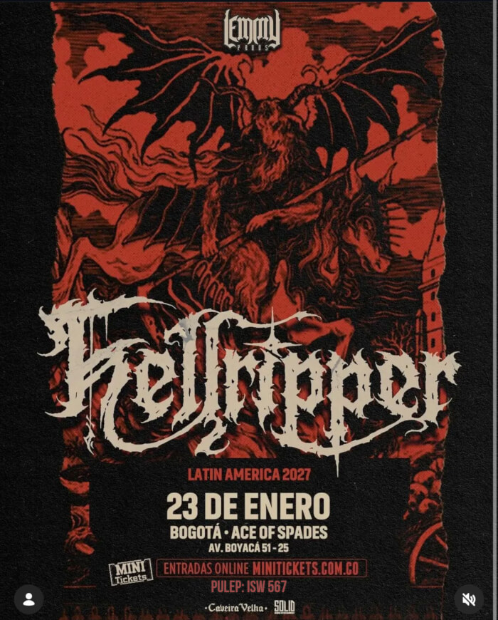 Hellripper en Bogotá 