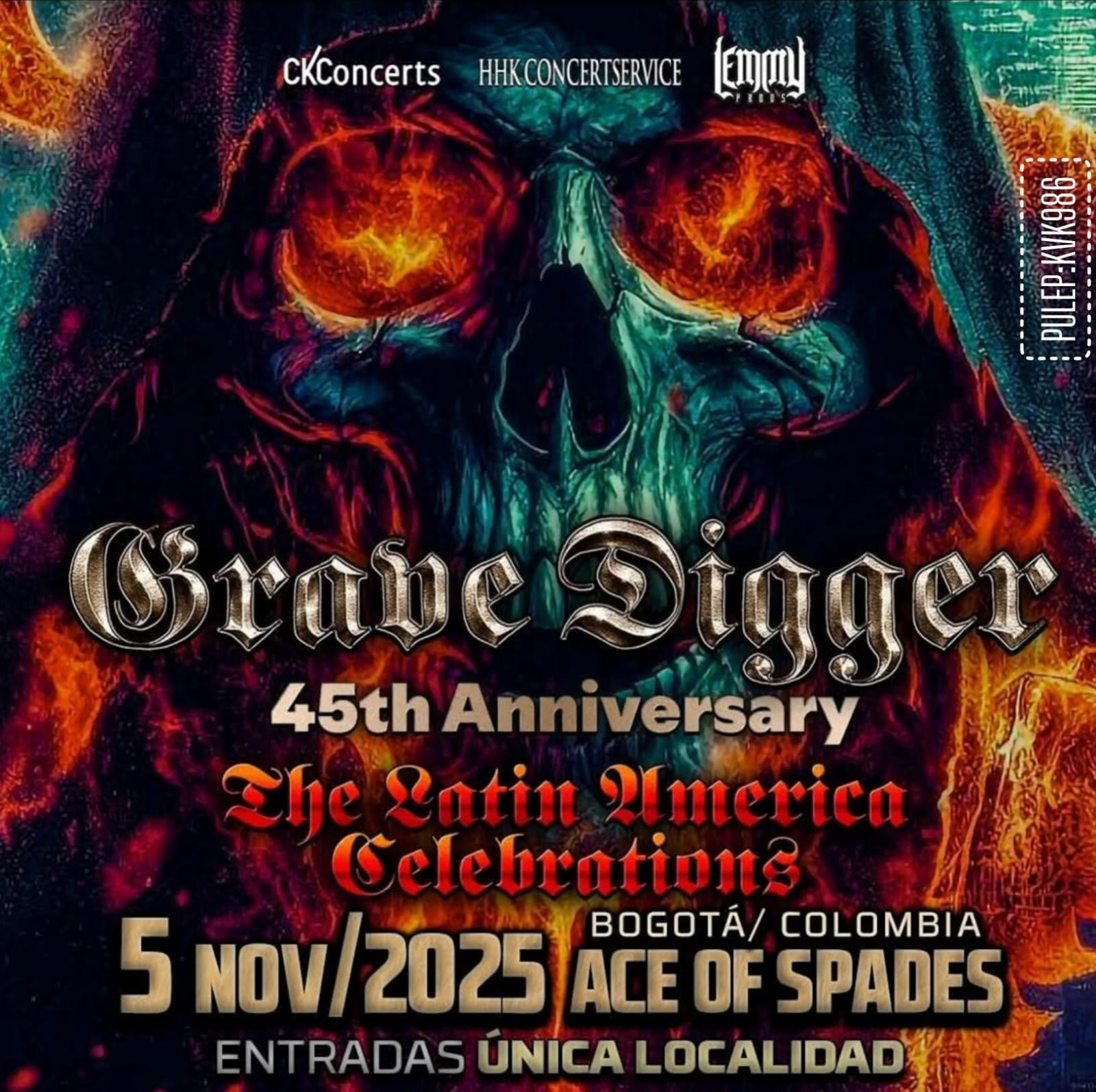 GRAVE DIGGER EN BOGOTA