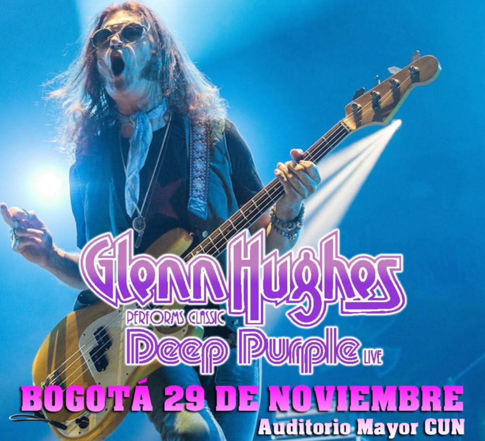 GLENN HUGHES EN BOGOTA 