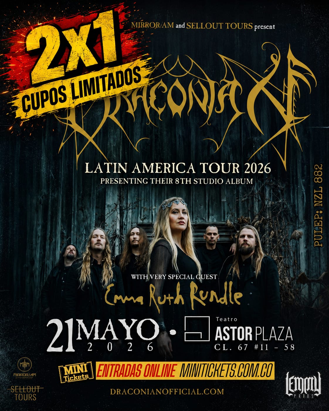 DRACONIAN EN BOGOTA 