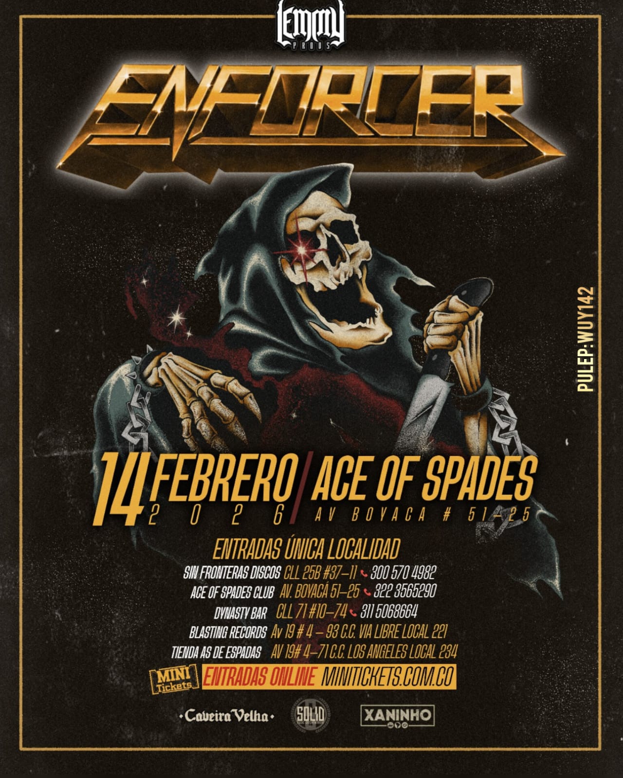 ENFORCER EN BOGOTA 