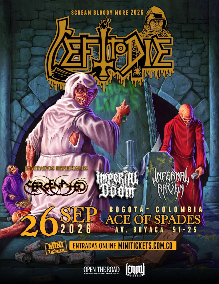 LEFT TO DIE EN BOGOTÁ 