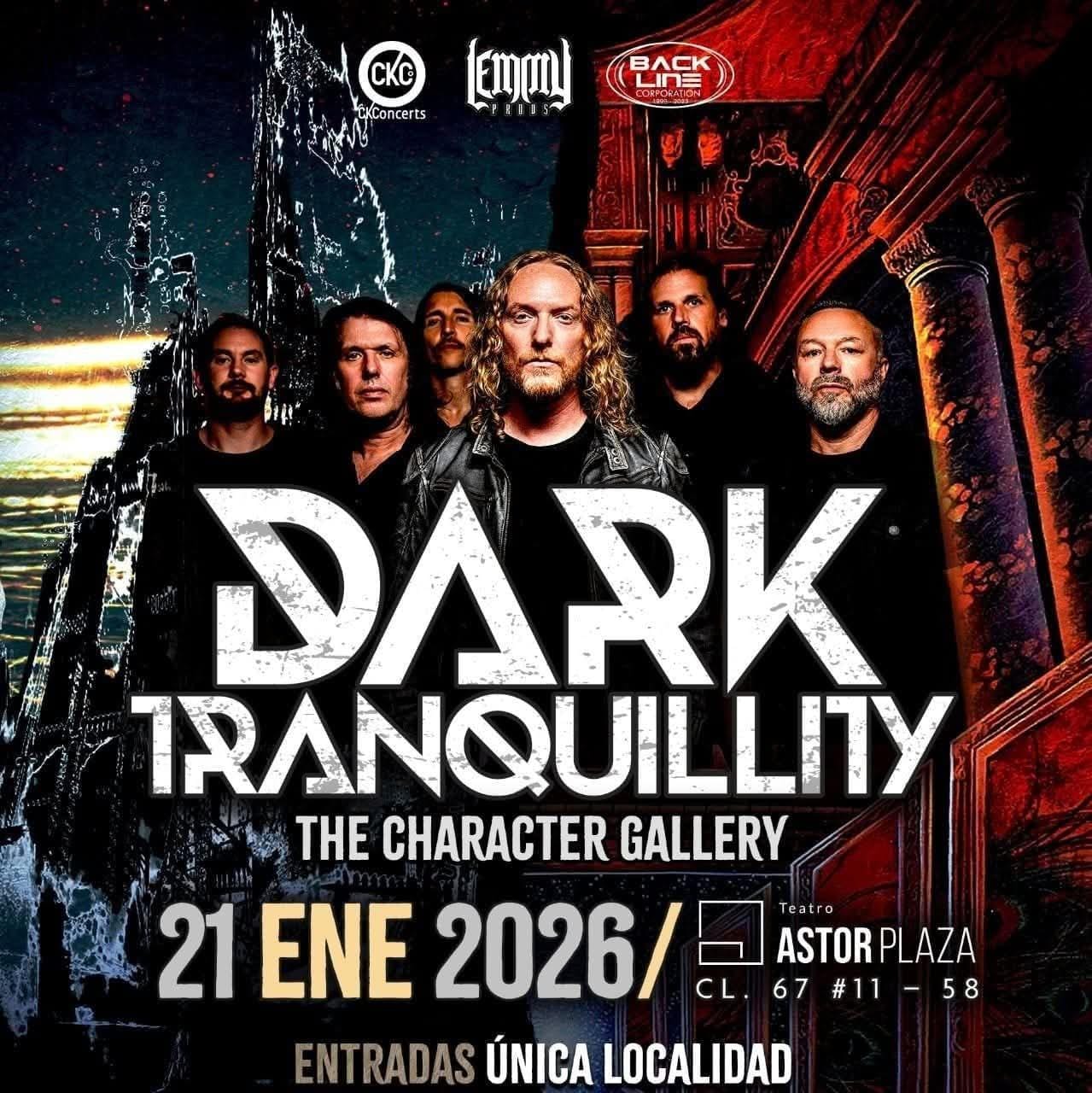 DARK TRANQUILLITY EN BOGOTA