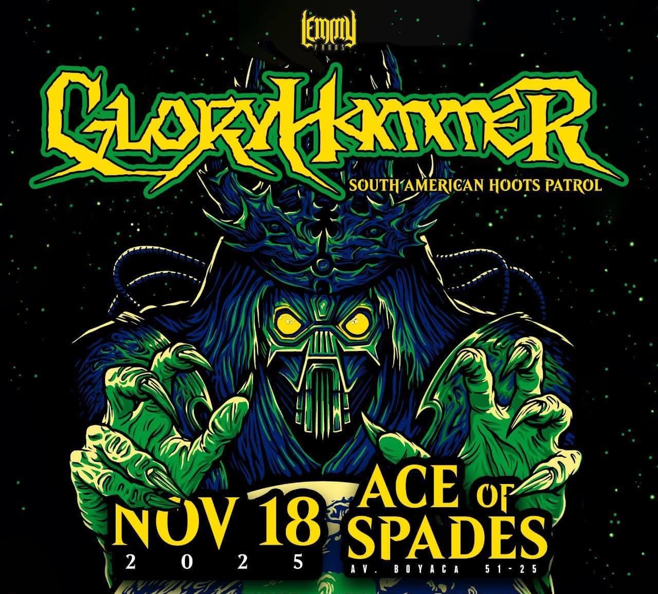 GLORYHAMMER EN BOGOTA 