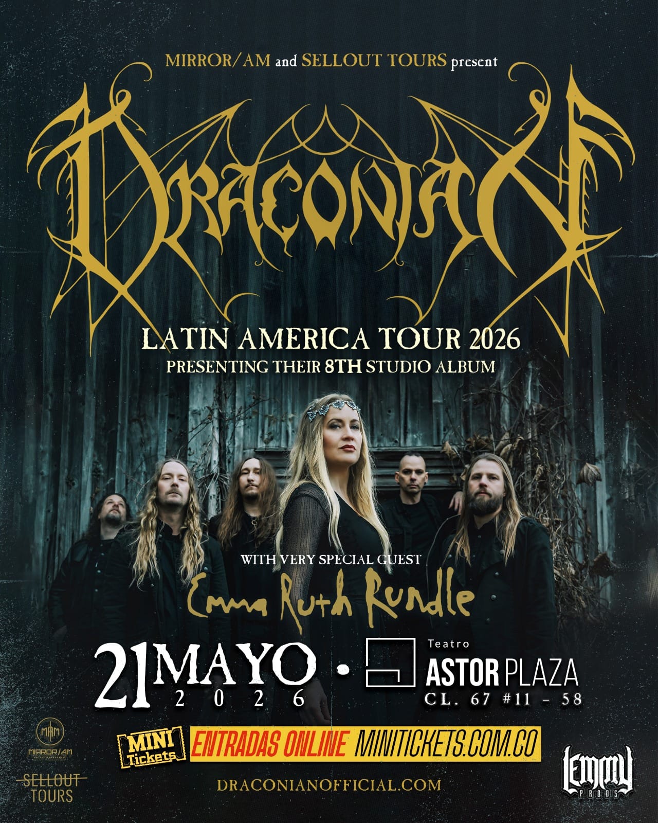 DRACONIAN EN BOGOTA 