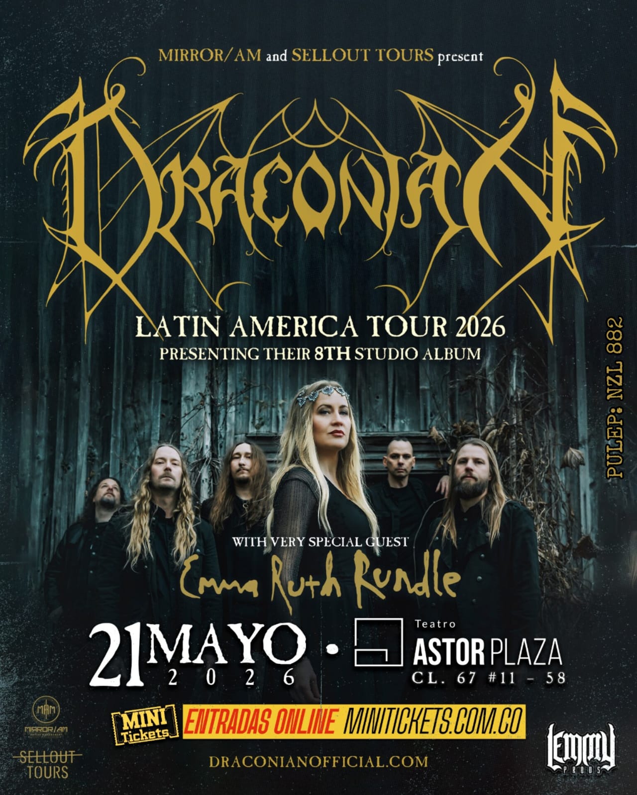 DRACONIAN EN BOGOTA