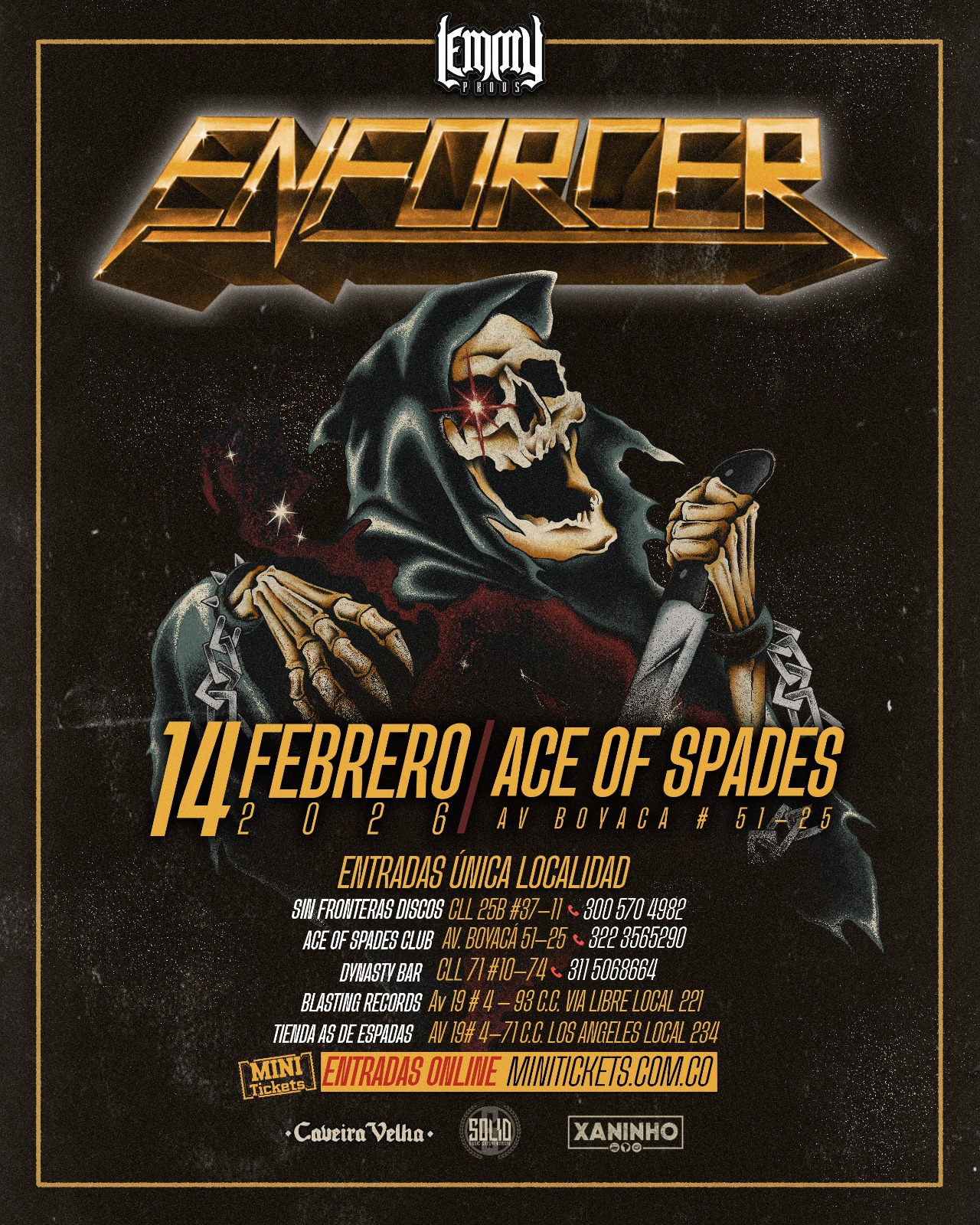 ENFORCER EN BOGOTA 
