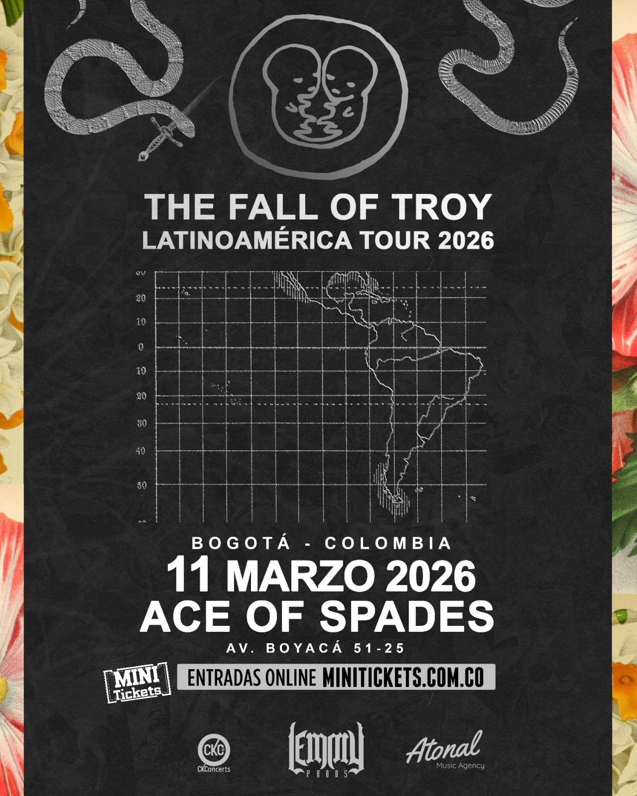 THE FALL OF TROY EN BOGOTA