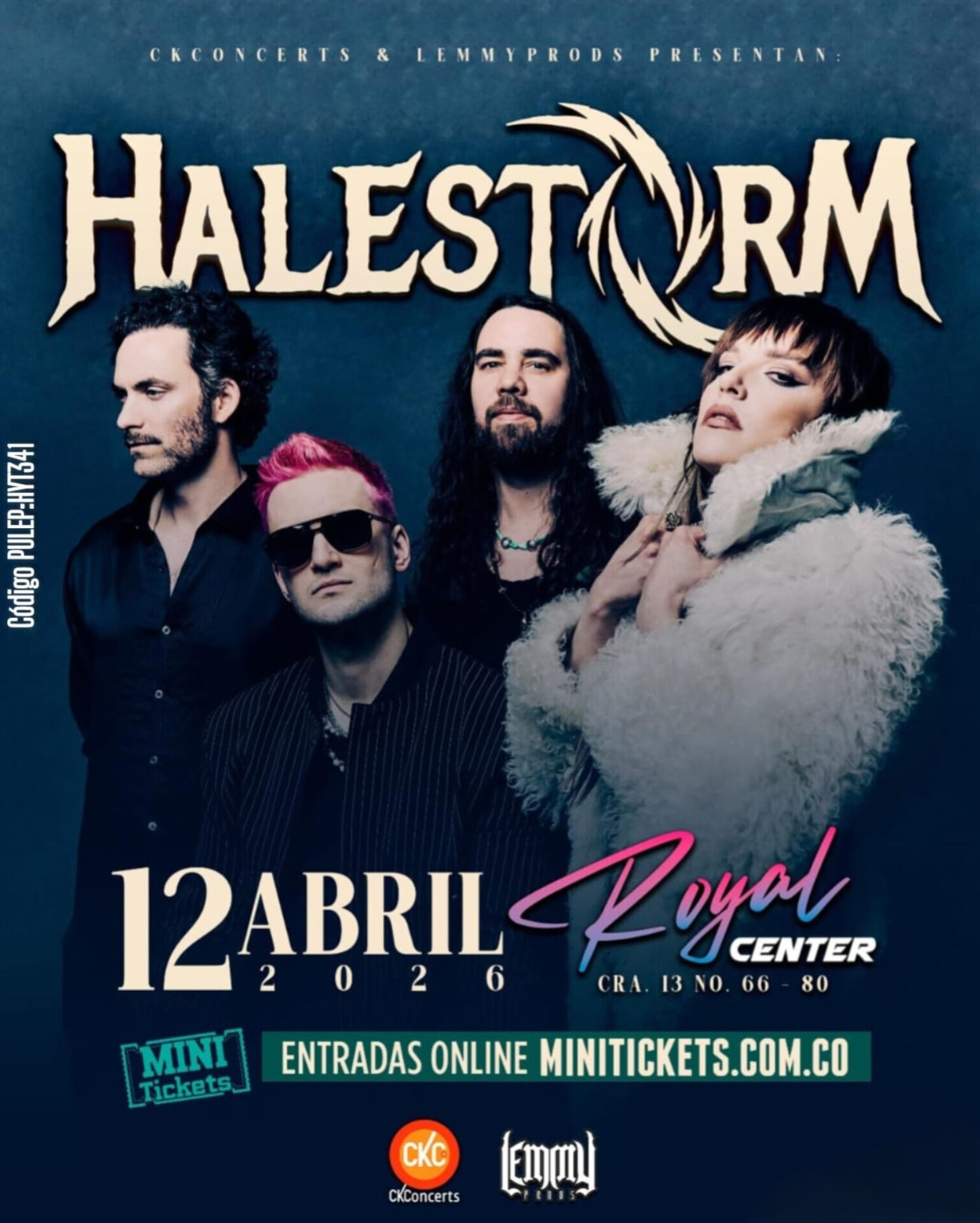 HALESTORM EN BOGOTA 