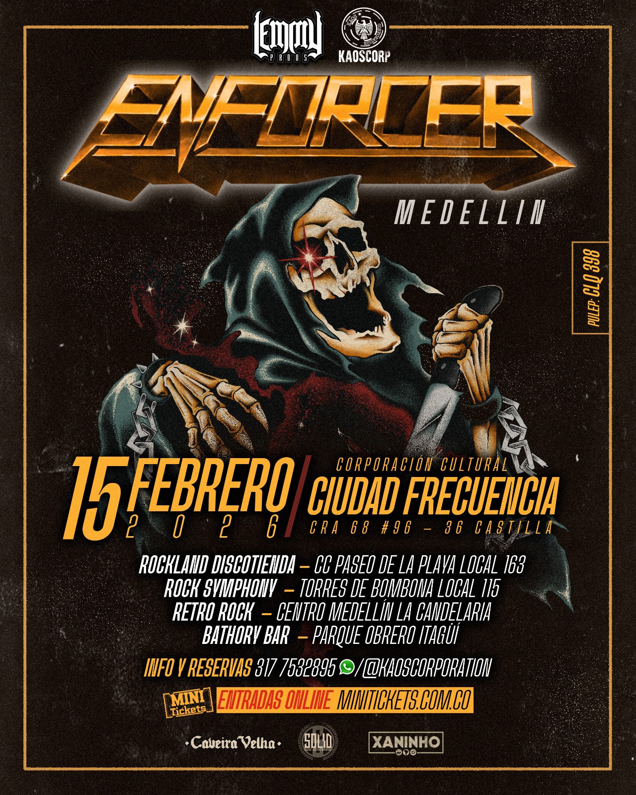 ENFORCER EN MEDELLIN