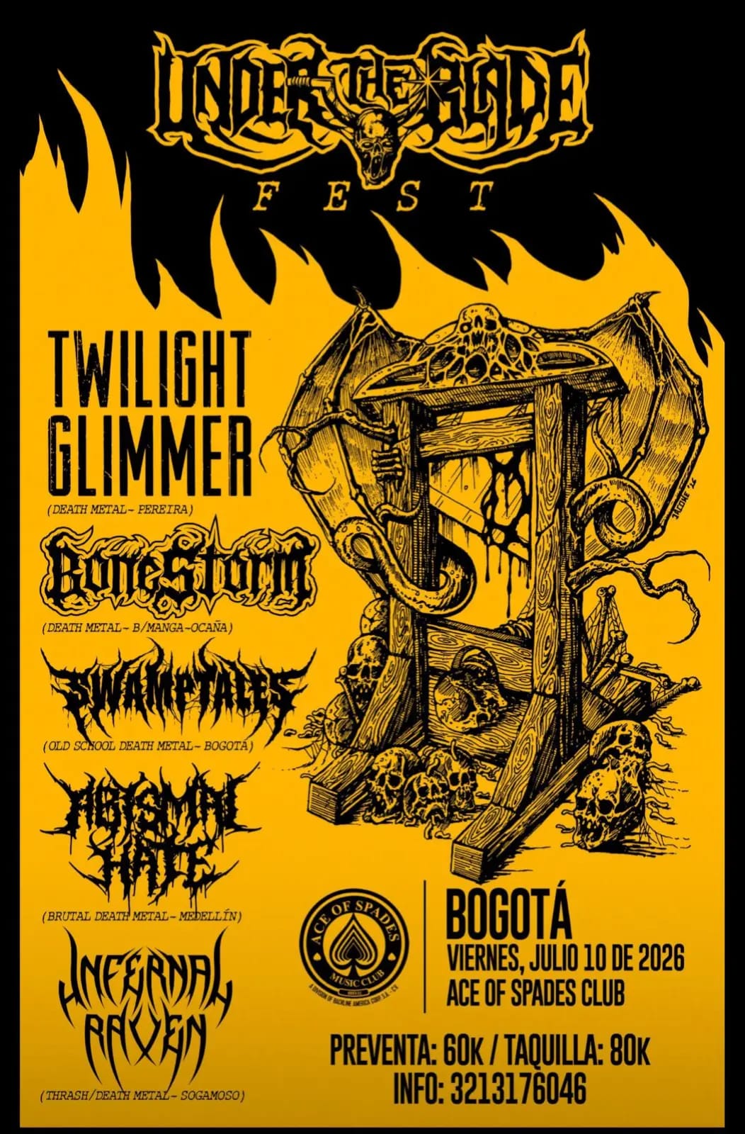 UNDER THE BLADE FEST