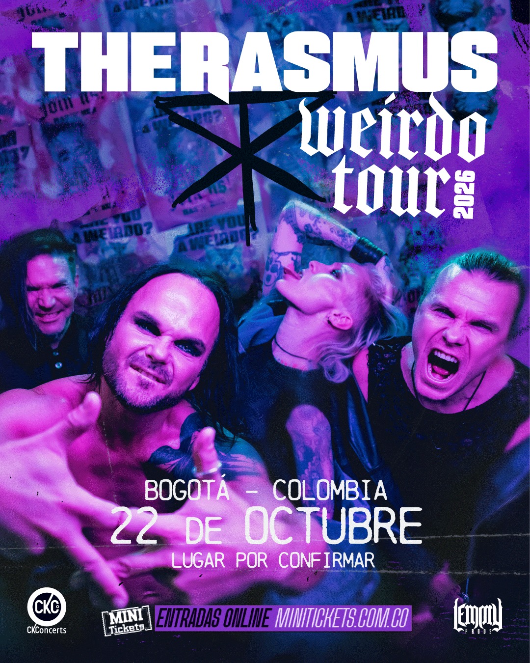 THE RASMUS EN BOGOTÁ 