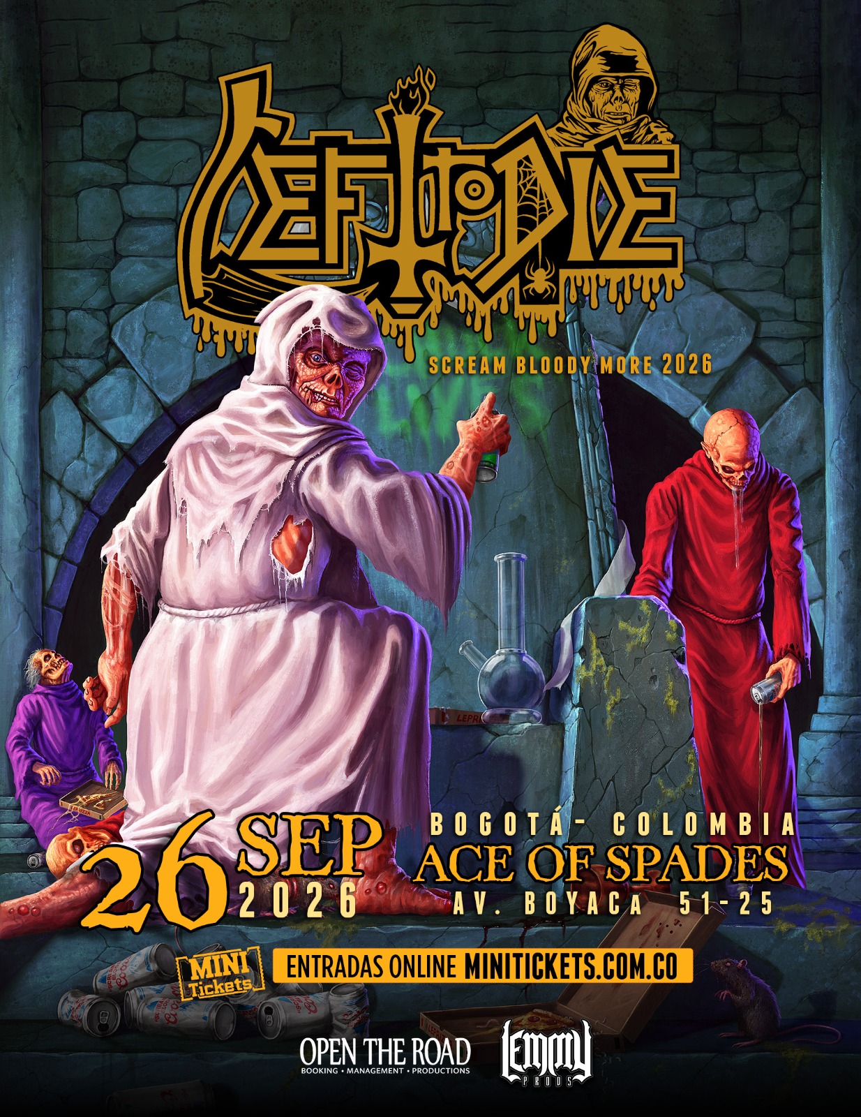 LEFT TO DIE EN BOGOTÁ 